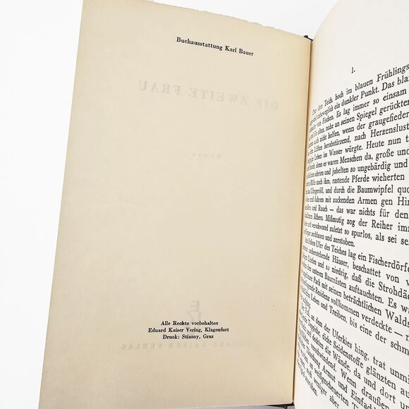 Die Zweite Frau Novel Hardback E Marlitt German Language Book - Picture 4 of 10